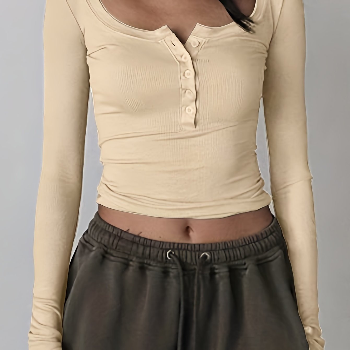 Sixsr Y2K Fairy Grunge T-Shirt, Spring & Fall Casual Top, Women's Clothing