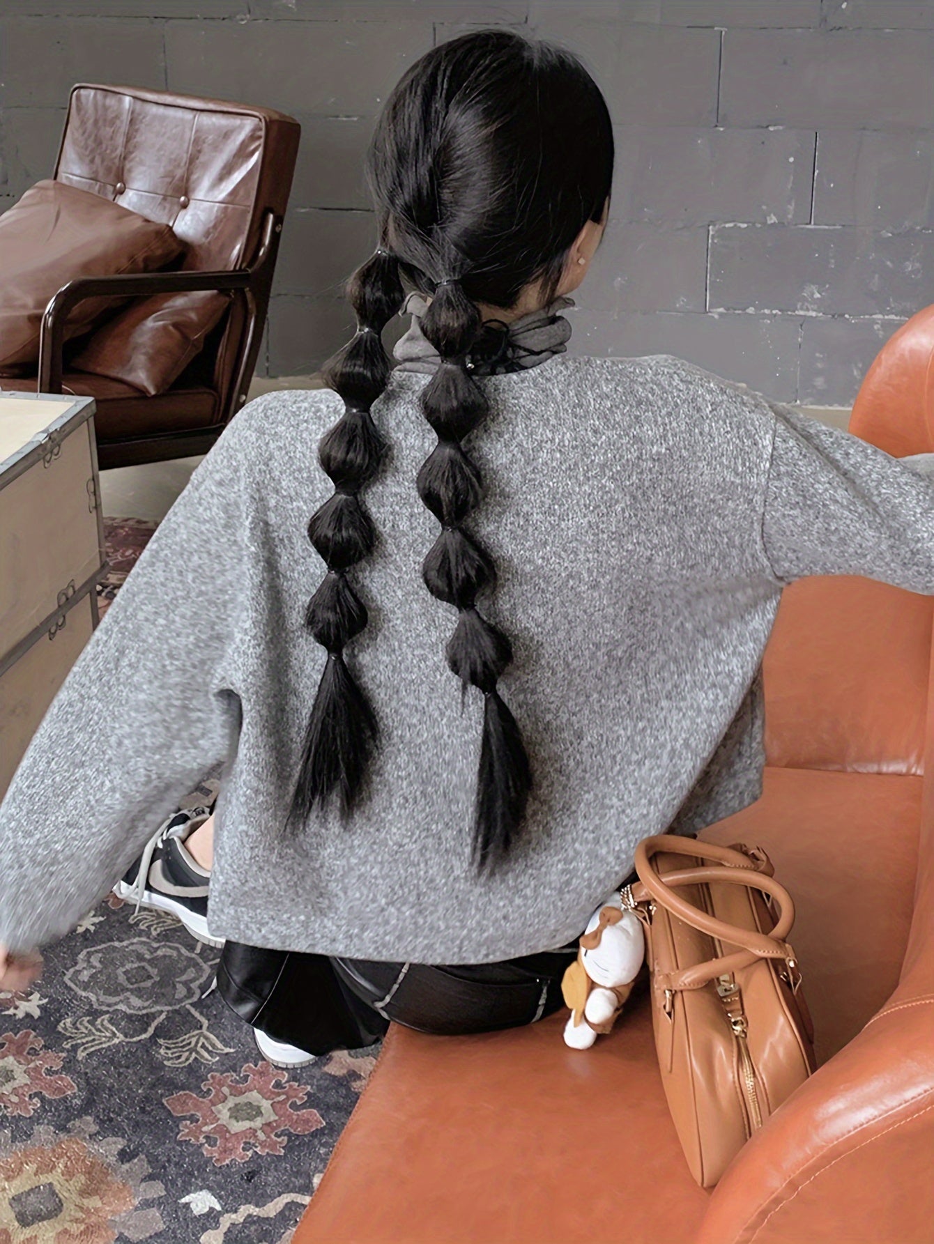 Sixsr Single Breasted Patched Pockets Jacket, Elegant Solid Long Sleeve Outwear For Fall & Winter, Women's Clothing