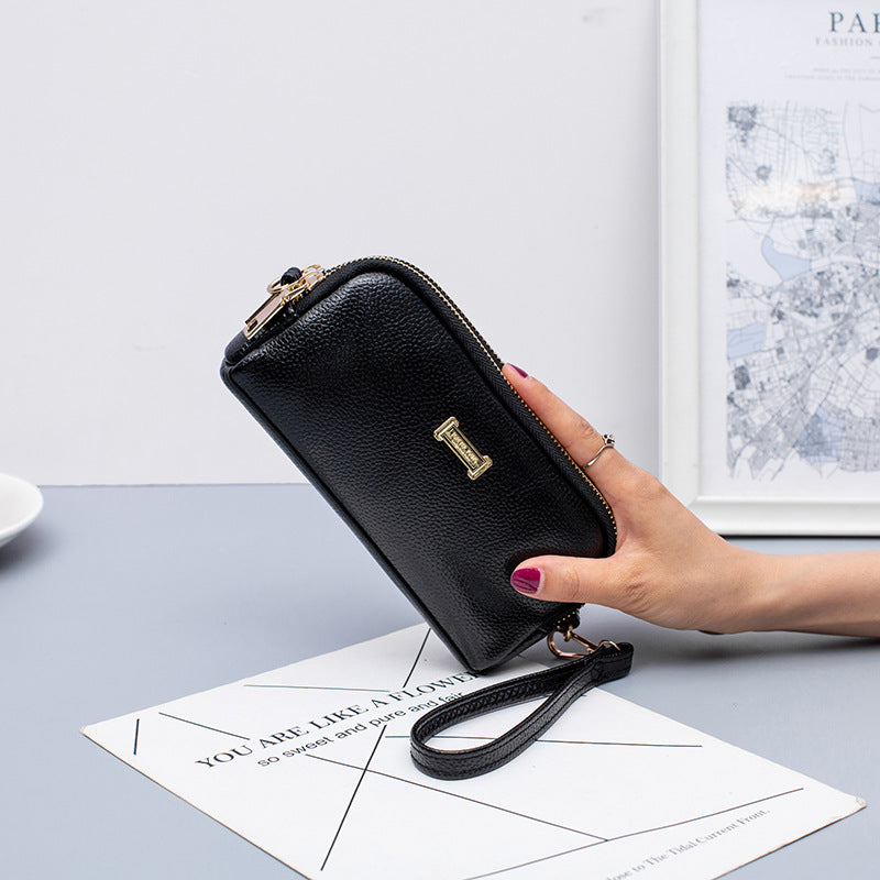 SIXSR 2025New women's horizontal diagonal span mobile phone bag, key small bag, change small carry wrist bag, shoulder bag diagonal span bag