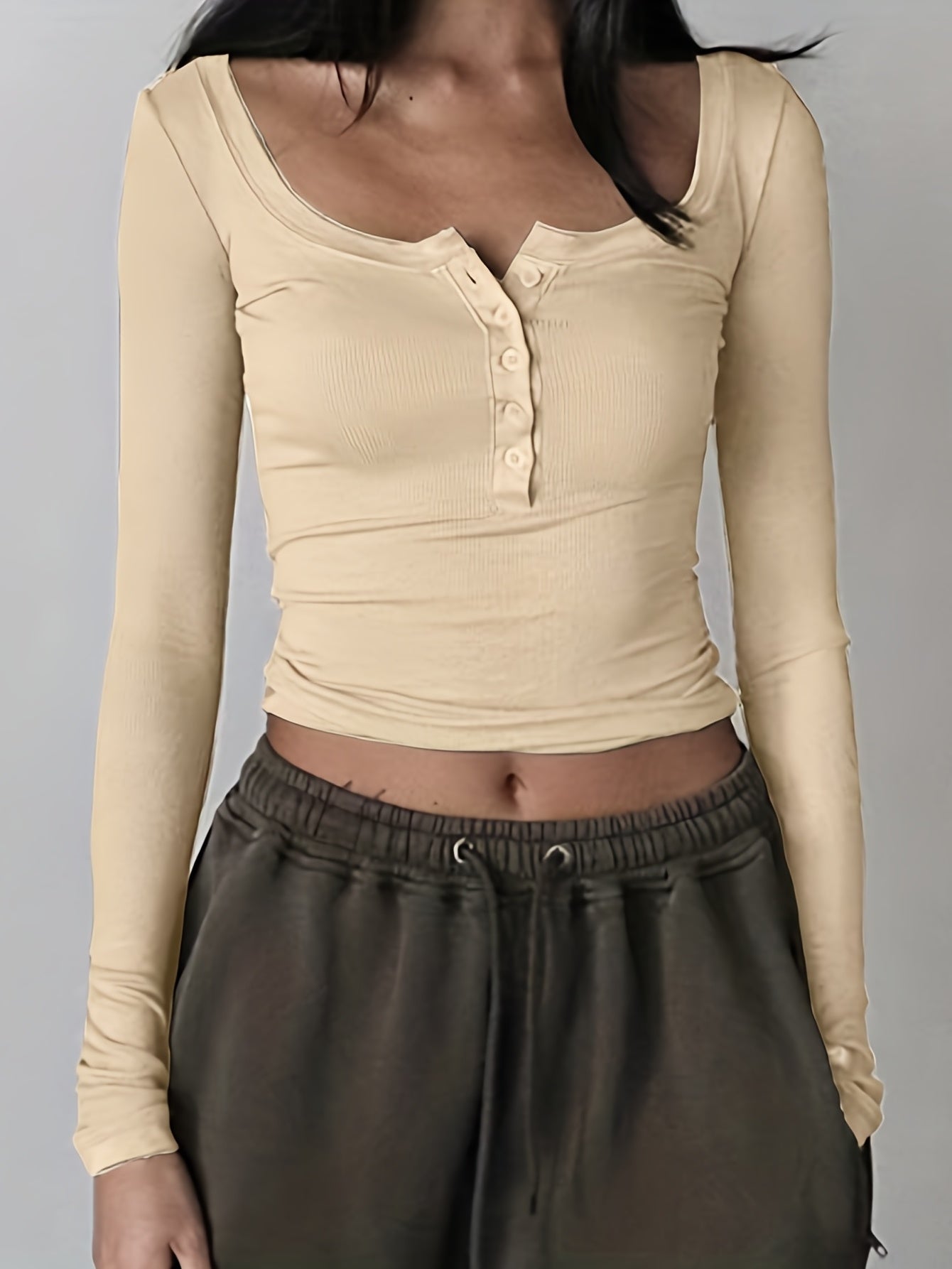 Sixsr Y2K Fairy Grunge T-Shirt, Spring & Fall Casual Top, Women's Clothing