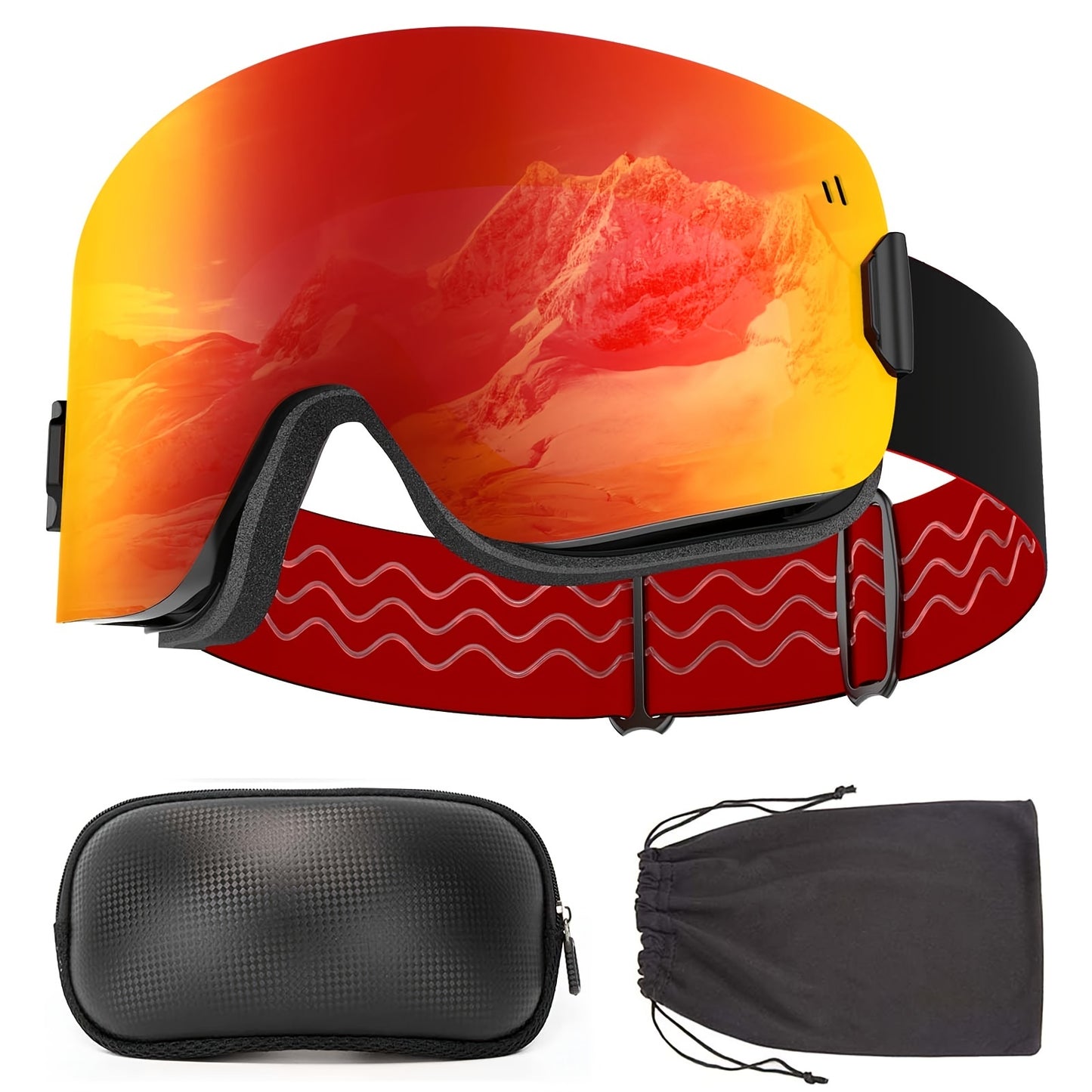 Outdoor Ski Goggles, Anti-fog UV Protection Goggles, Ski Equipment