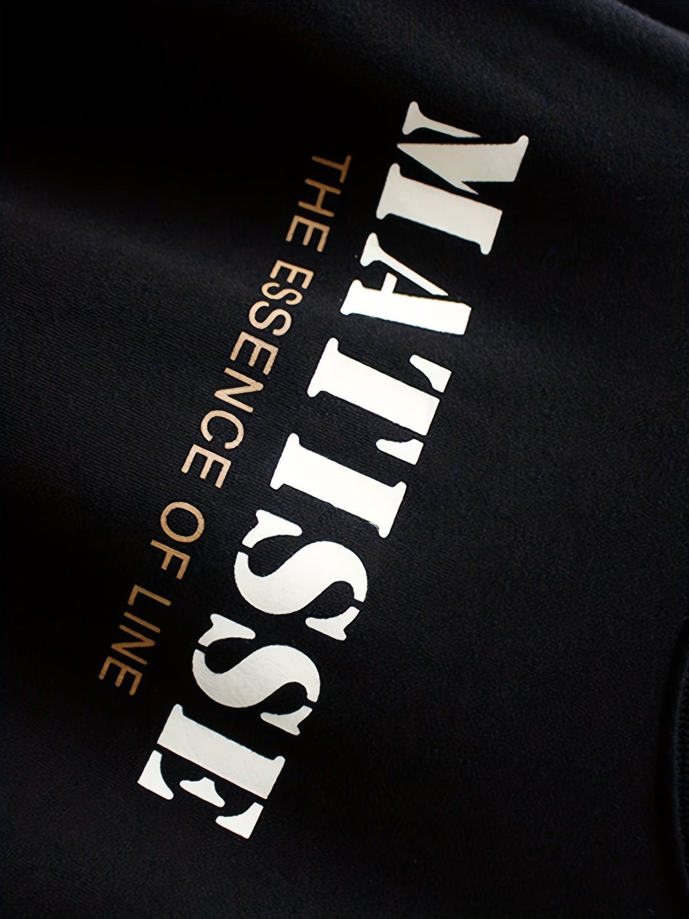 Sixsr Letter Print Split Back Pullover Sweatshirt, Casual Long Sleeve Crew Neck Sweatshirt For Spring & Fall, Women's Clothing