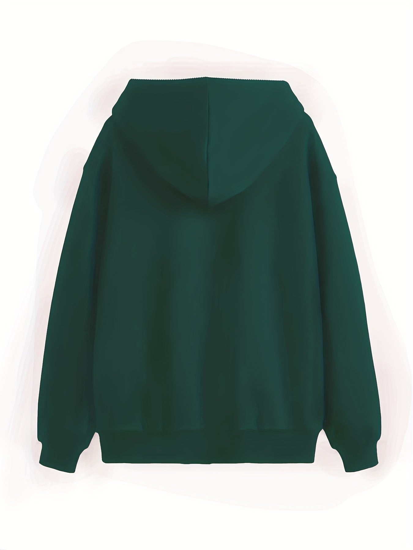 Sixsr Letter Print Zip Up Pocket Hoodie, Casual Long Sleeve Hoodie Sweatshirt, Women's Clothing