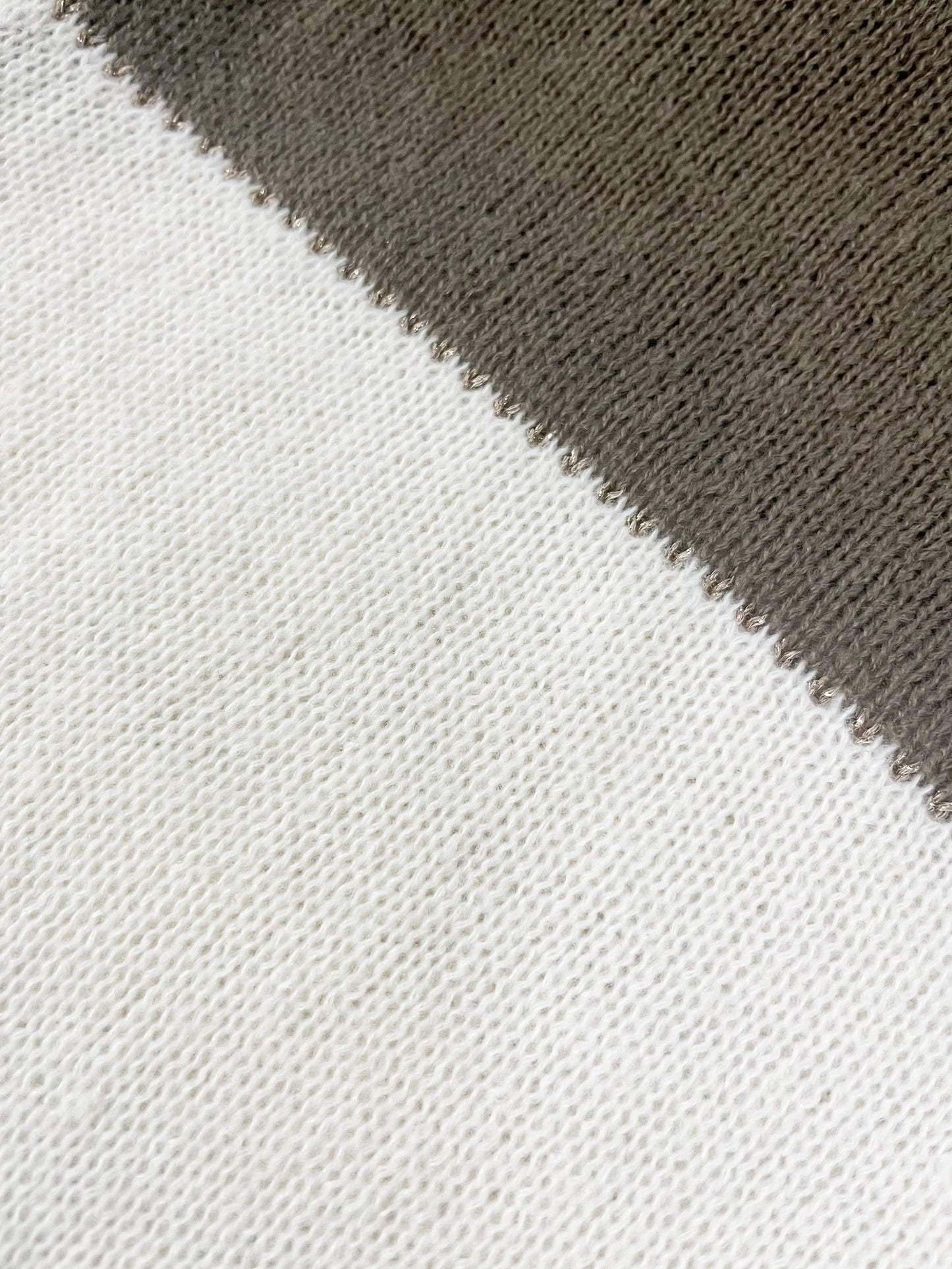 Sixsr Plus Size Casual Sweater, Women's Plus Colorblock Log Sleeve Round Neck Medium Stretch Jumper