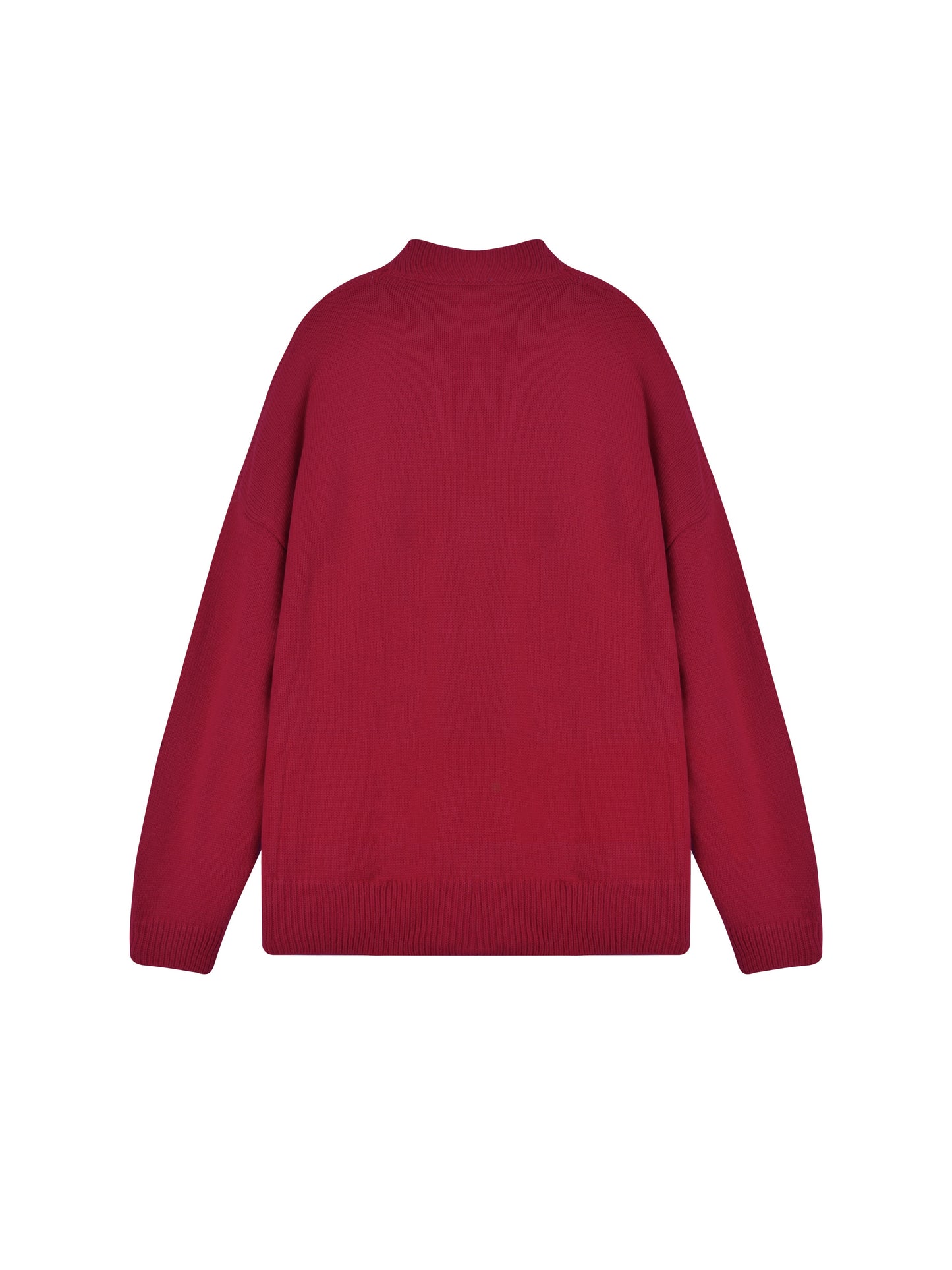 Sixsr Solid V Neck Open Front Cardigan, Casual Long Sleeve Sweater For Fall & Winter, Women's Clothing