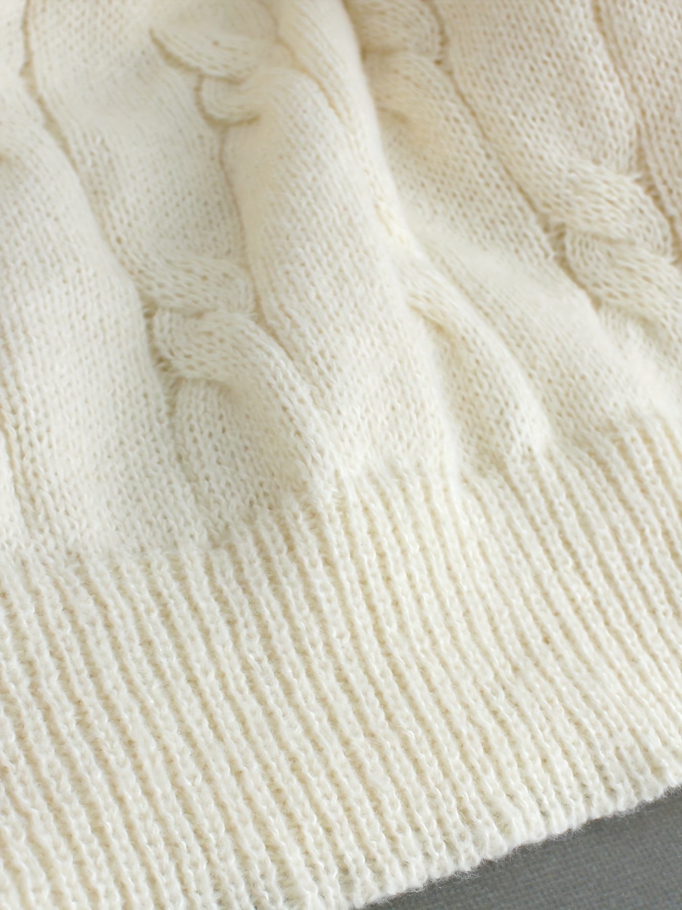 Sixsr Solid Long Sleeve Knit Dress, Casual Crew Neck Dress For Fall & Winter, Women's Clothing