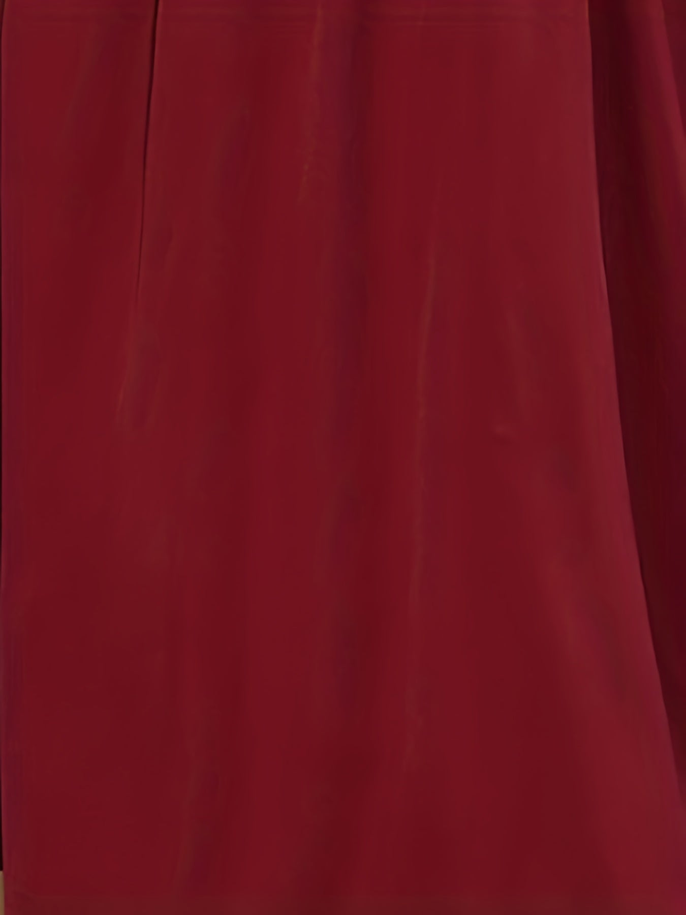 Sixsr Solid Ruched Dress, Elegant Slim Waist Simple Midi Dress, Women's Clothing