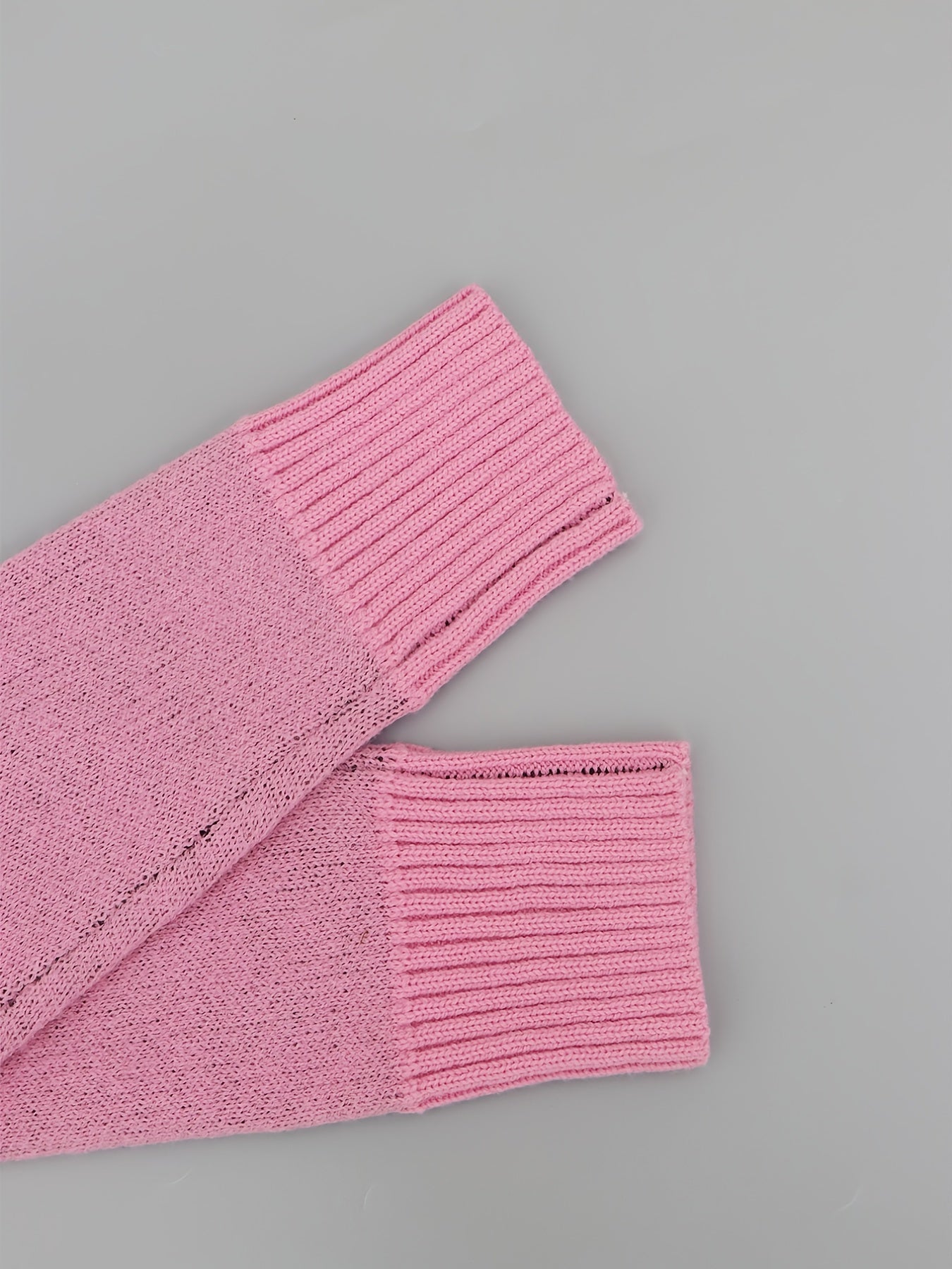 Sixsr Flame Pattern Sweater Dress, Casual Crew Neck Long Sleeve Dress, Women's Clothing