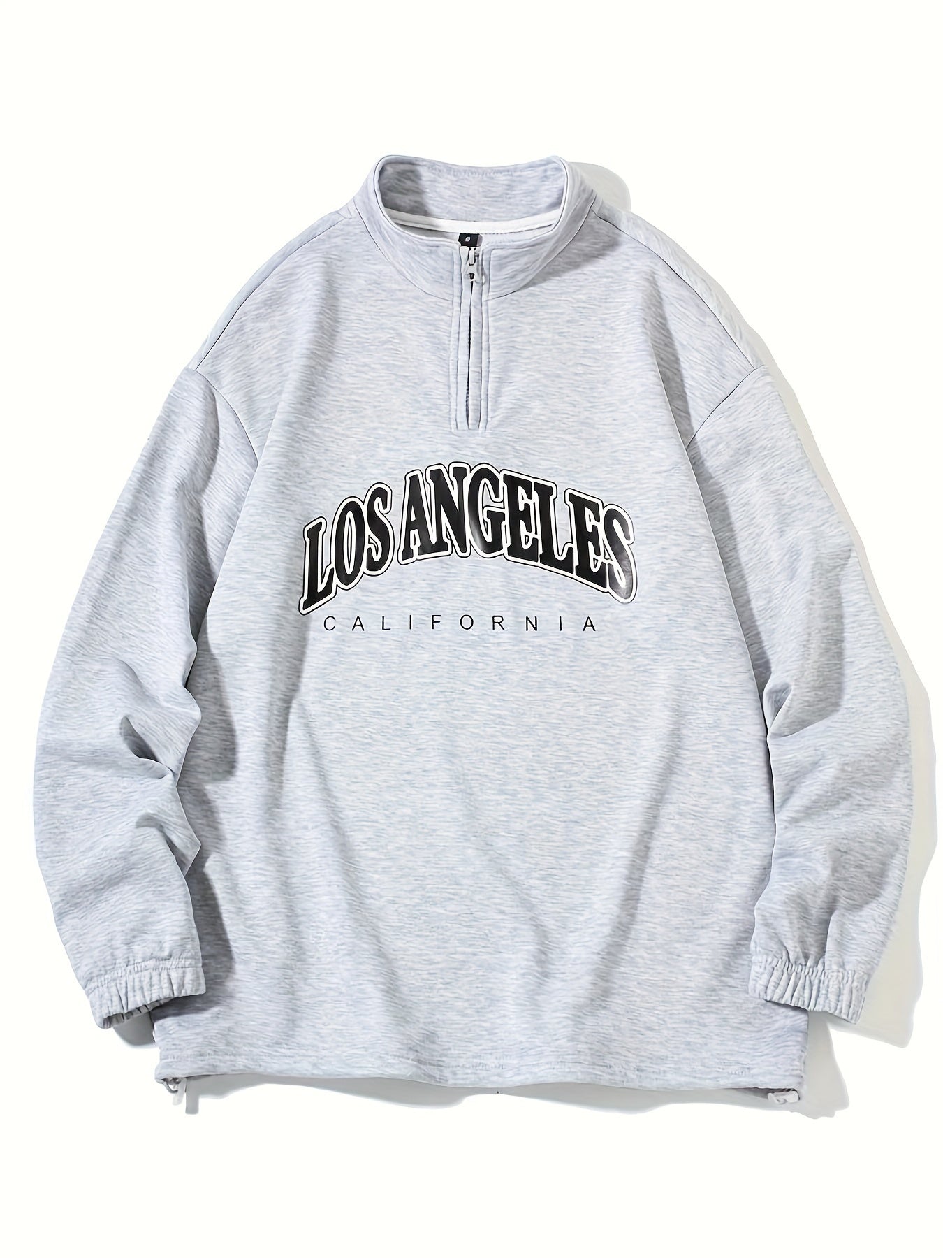 Sixsr Men's Fashion Trendy Letter Print Lapel Collar Long Sleeve Casual Sports Sweatshirt,Suitable For Outdoor Sports