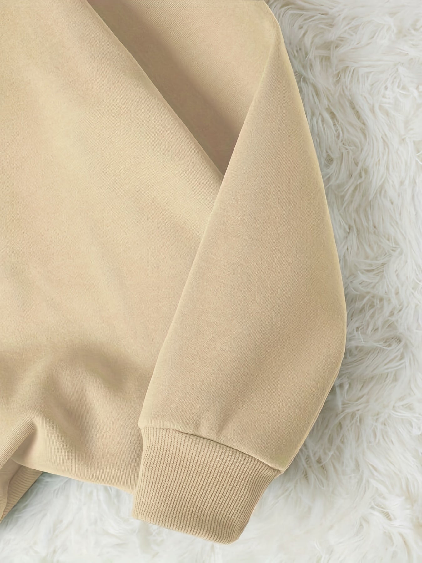 Sixsr Graphic Print Pullover Sweatshirt, Casual Long Sleeve Crew Neck Sweatshirt For Spring & Fall, Women's Clothing