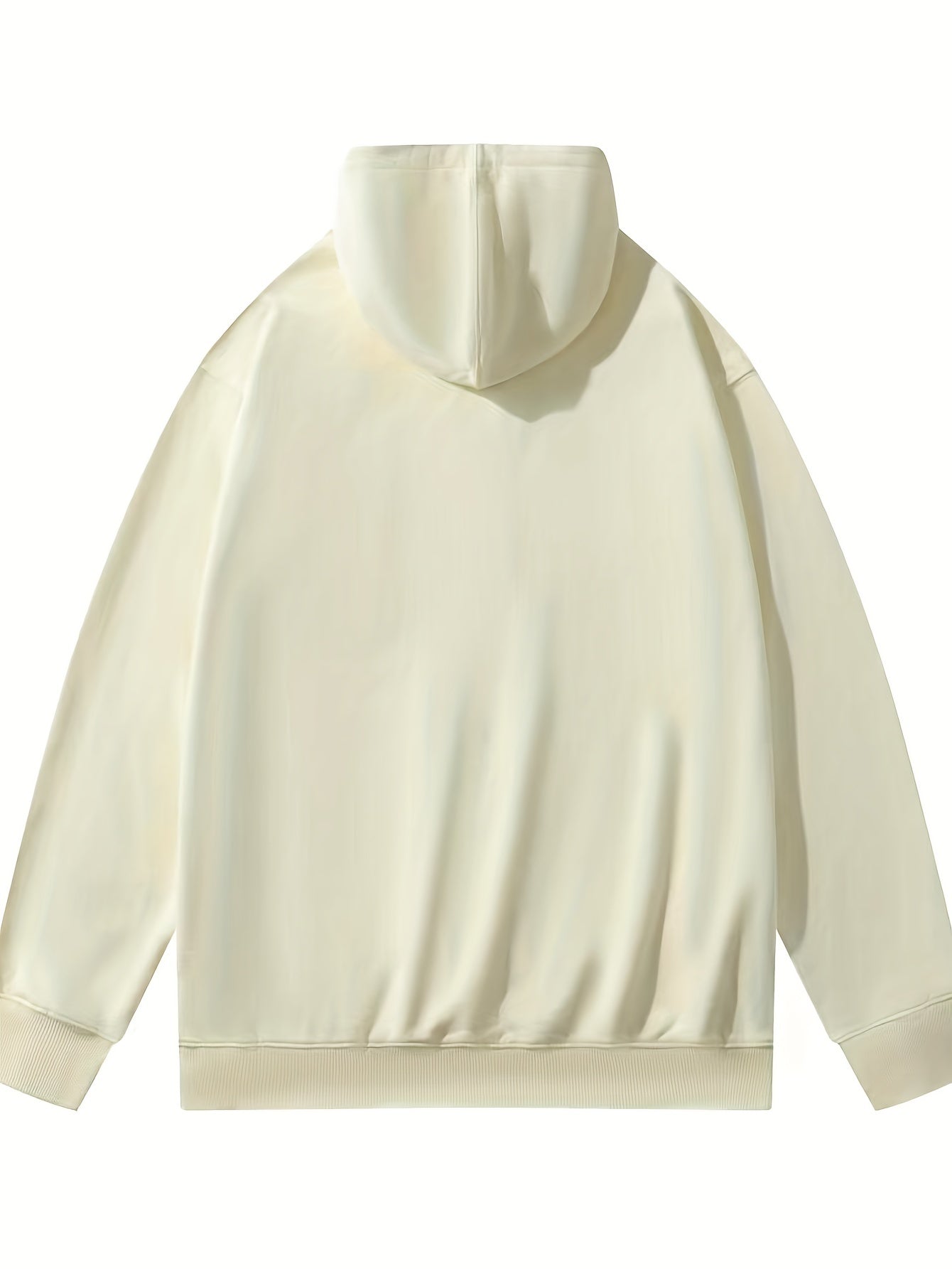 Sixsr Solid Color Kangaroo Pocket Hoodie, Casual Long Sleeve Drawstring Hoodie Sweatshirt, Women's Clothing
