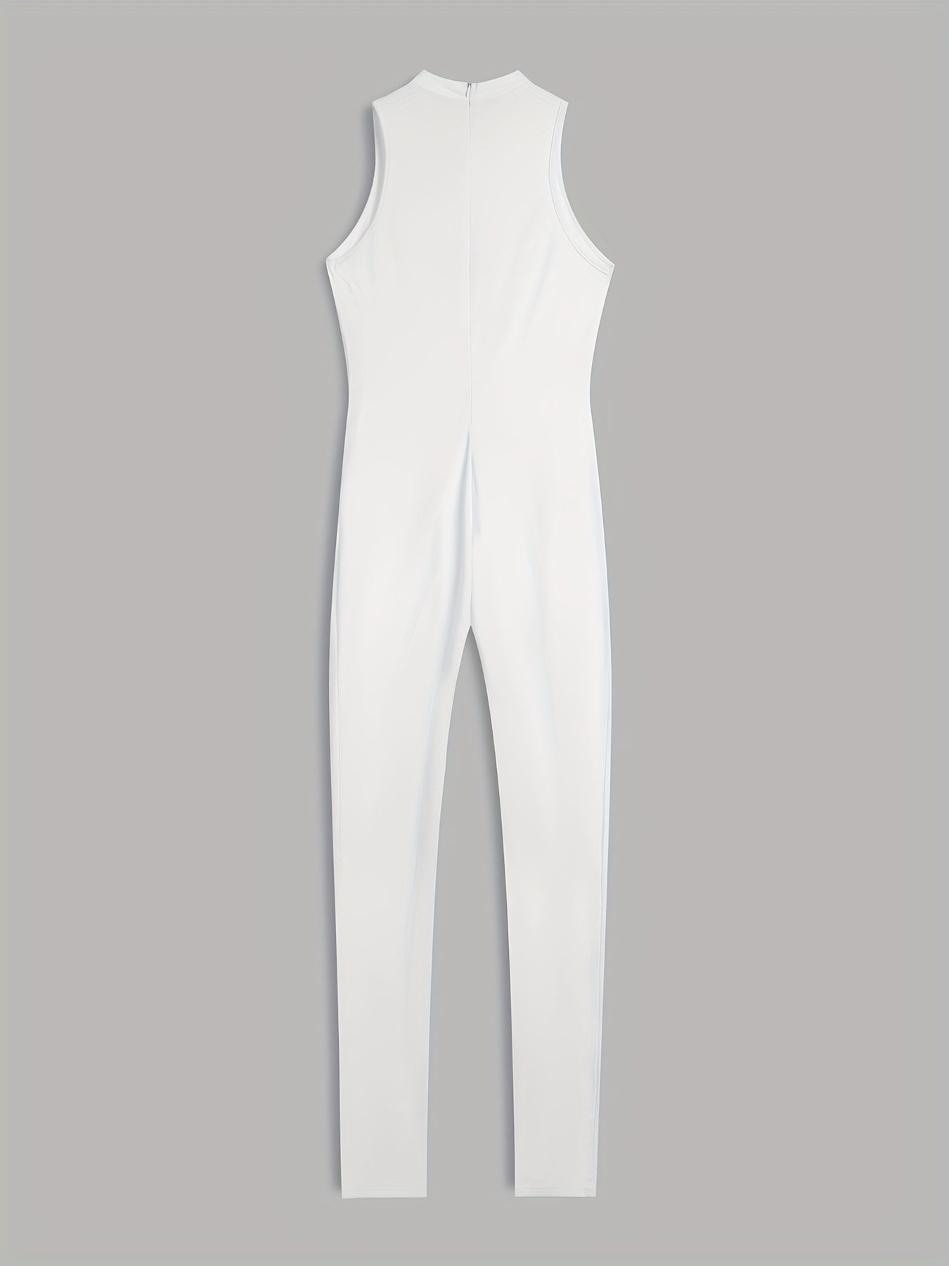 Sixsr Sleeveless Solid Jumpsuit, Sexy Jumpsuit For Spring & Summer, Women's Clothing