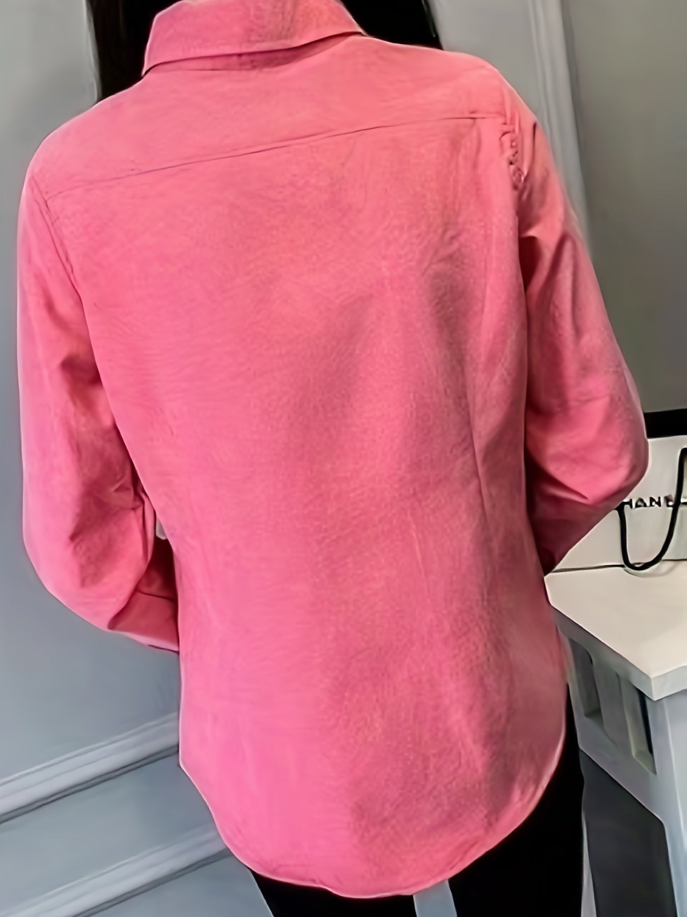 Sixsr Cute Graphic Simple T-shirt, Casual Thermal Long Sleeve T-shirt, Women's Clothing