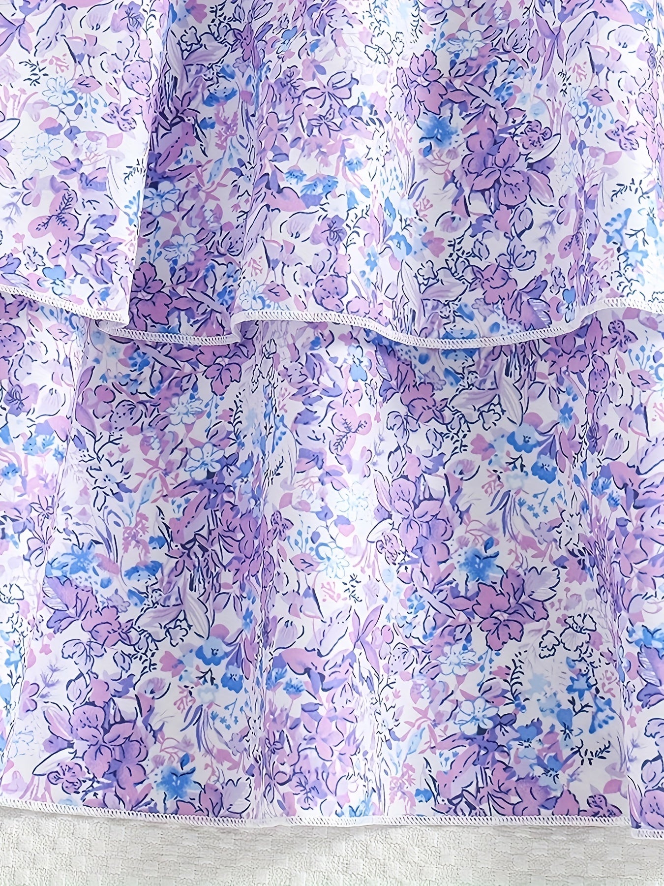 Sixsr Sweet Girls Flower Graphic Cami Dress Casual Dresses Summer Clothes Party Gift