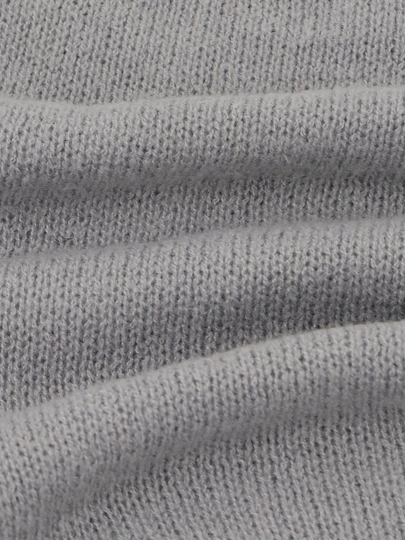 Sixsr Solid V Neck Button Ruffle Hem Pullover Sweater, Casual Long Sleeve Sweater For Fall & Winter, Women's Clothing