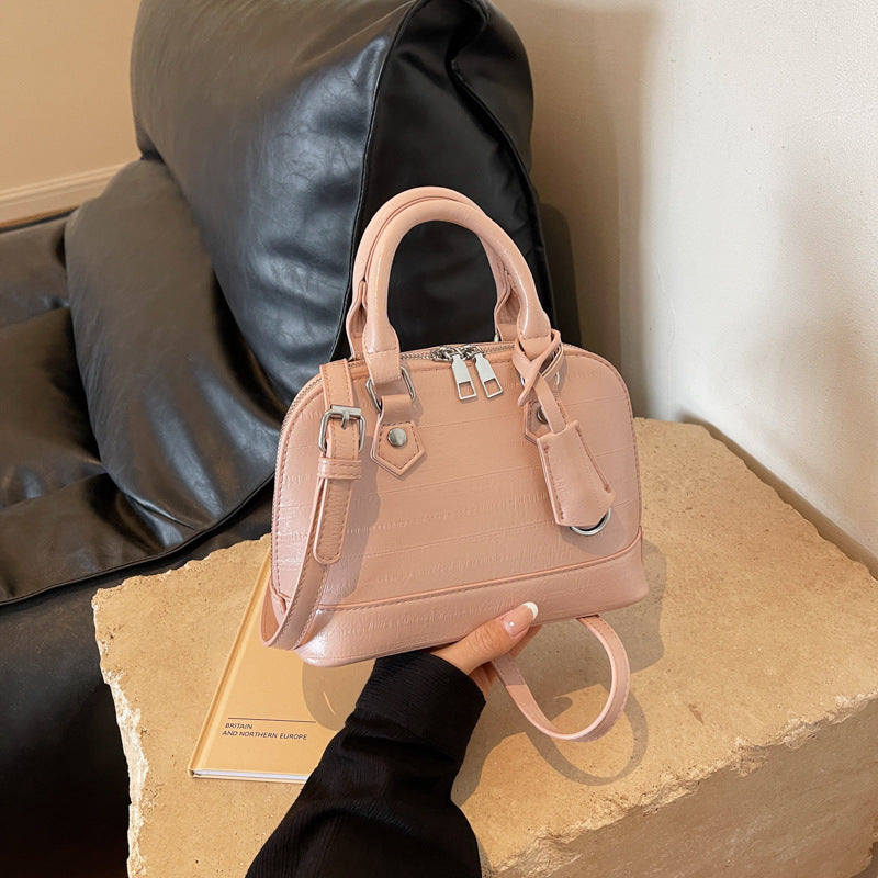 SIXSR 2025 niche design shell bag portable messenger bag popular new trendy fashion versatile high-end small bag