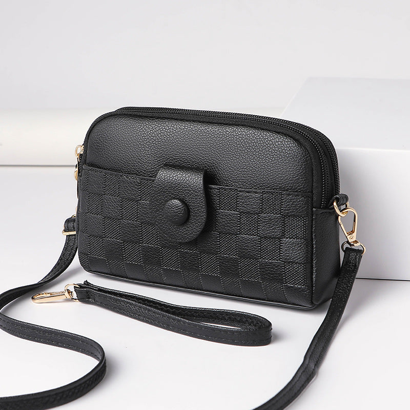 SIXSR 2025Mr.puffe spring women's satchel fashion trend women's bag soft leather versatile shoulder messenger bag new small bag women