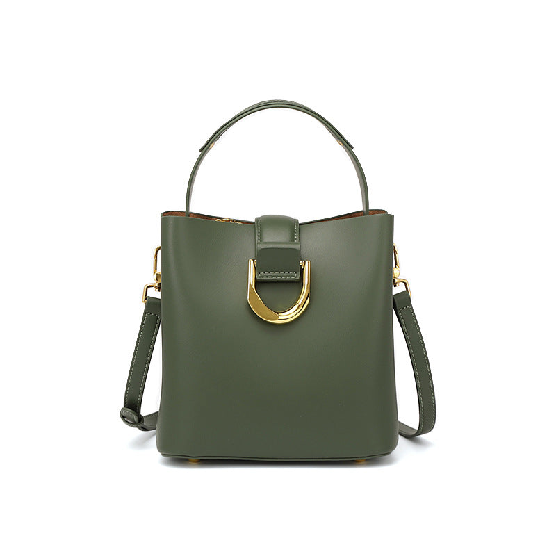 Strictly selected women's bucket bag popular new trendy spring and summer fashion versatile large-capacity commuting portable shoulder messenger bag women