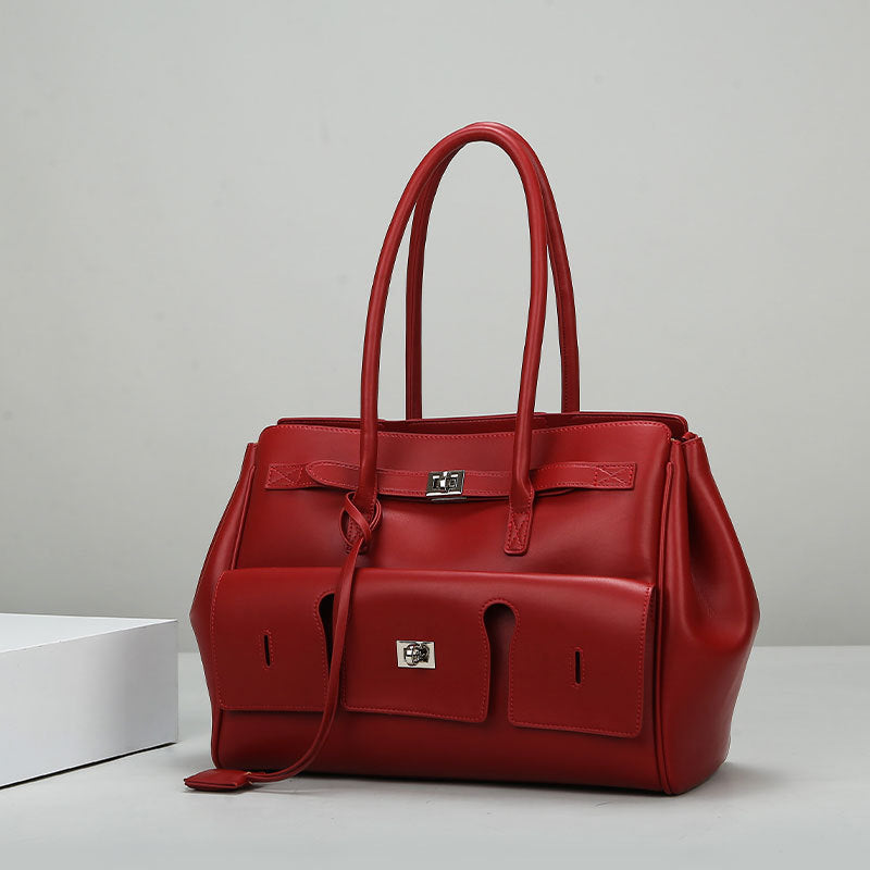 2025 Tote bag popular new rodeo women's bag fashionable and simple handbag women's large-capacity bag commuter shoulder bag