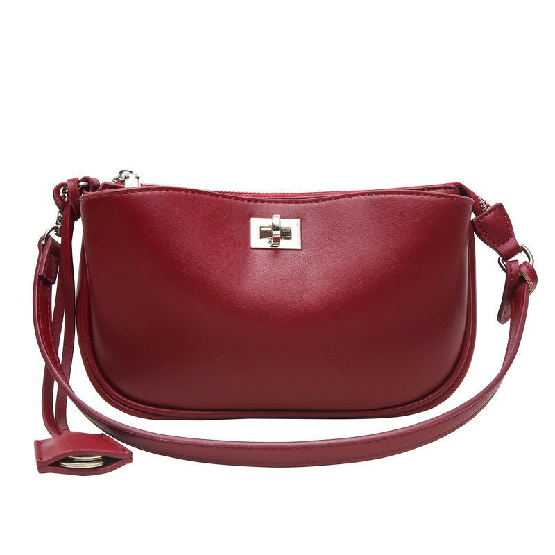 2025 body bag New fashion light luxury women's bag high-end sense versatile underarm bag women's new casual commuter shoulder bag