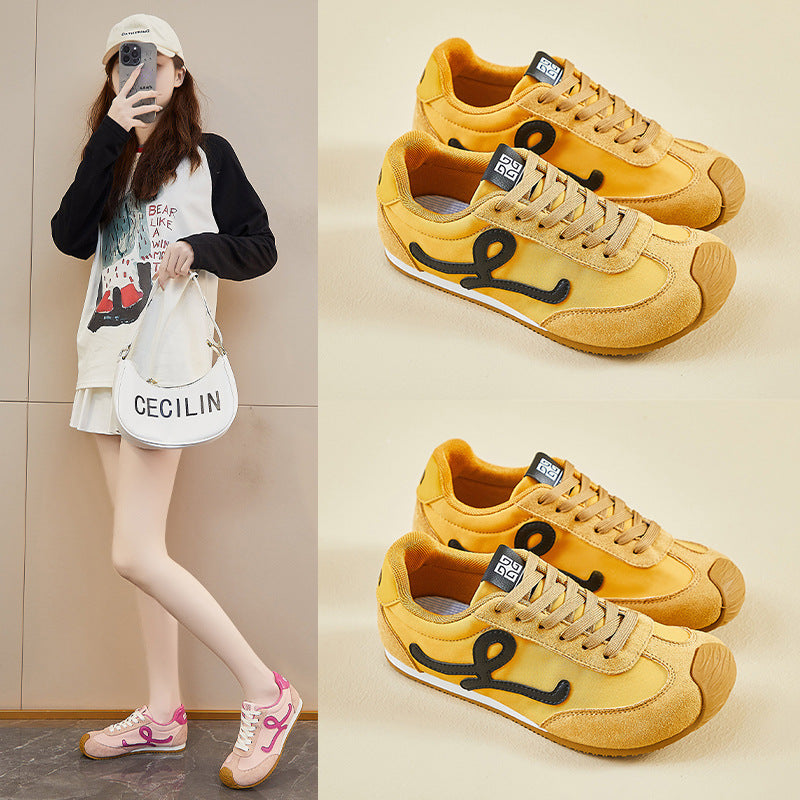 2025 ins Korean version of Forrest Gump shoes women's tide spring new height increase student running sports leisure street shot YL2001