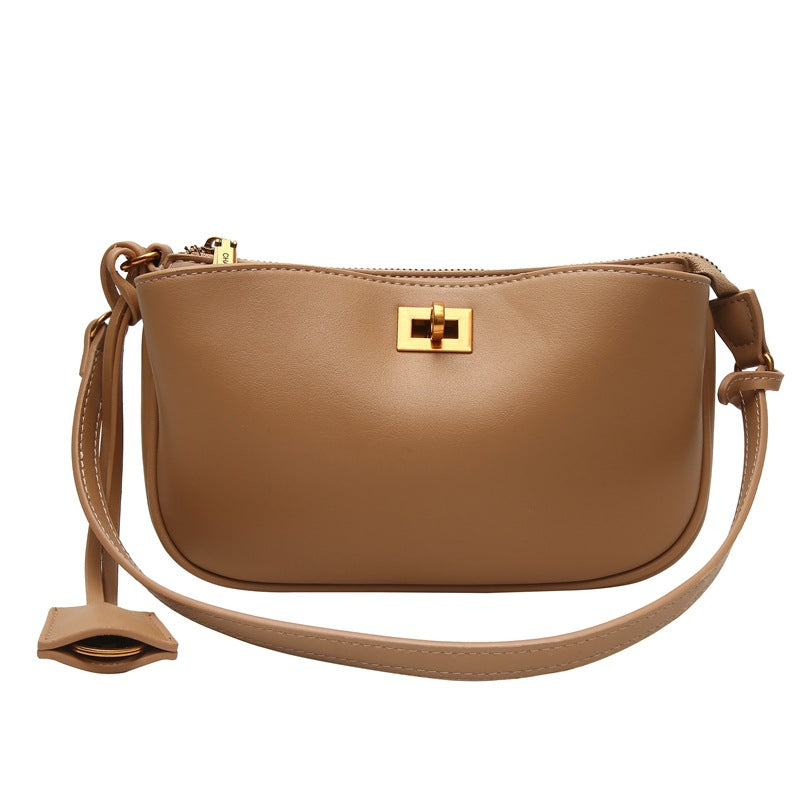 2025 body bag New fashion light luxury women's bag high-end sense versatile underarm bag women's new casual commuter shoulder bag