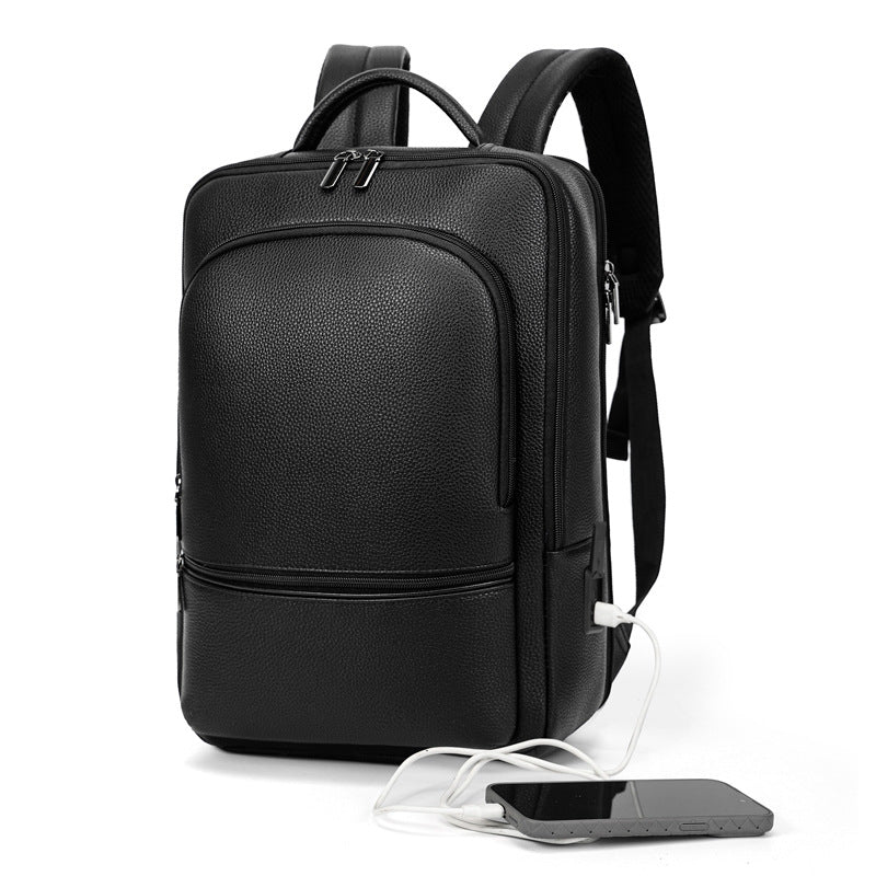 2025 Styling men's business backpack large-capacity anti-splashing business trip backpack high-end commuter computer bag New special supply
