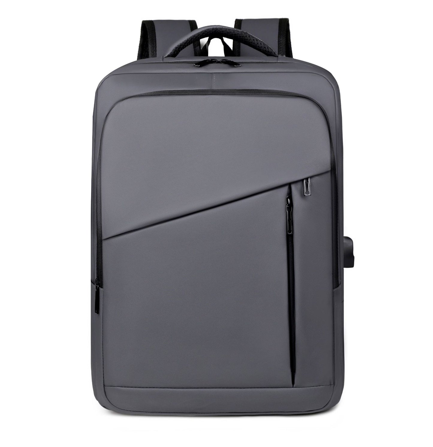 2025 Cross-border new men's high-end business backpack, multi-compartment large-capacity anti-splashing water travel commuter leather film backpack