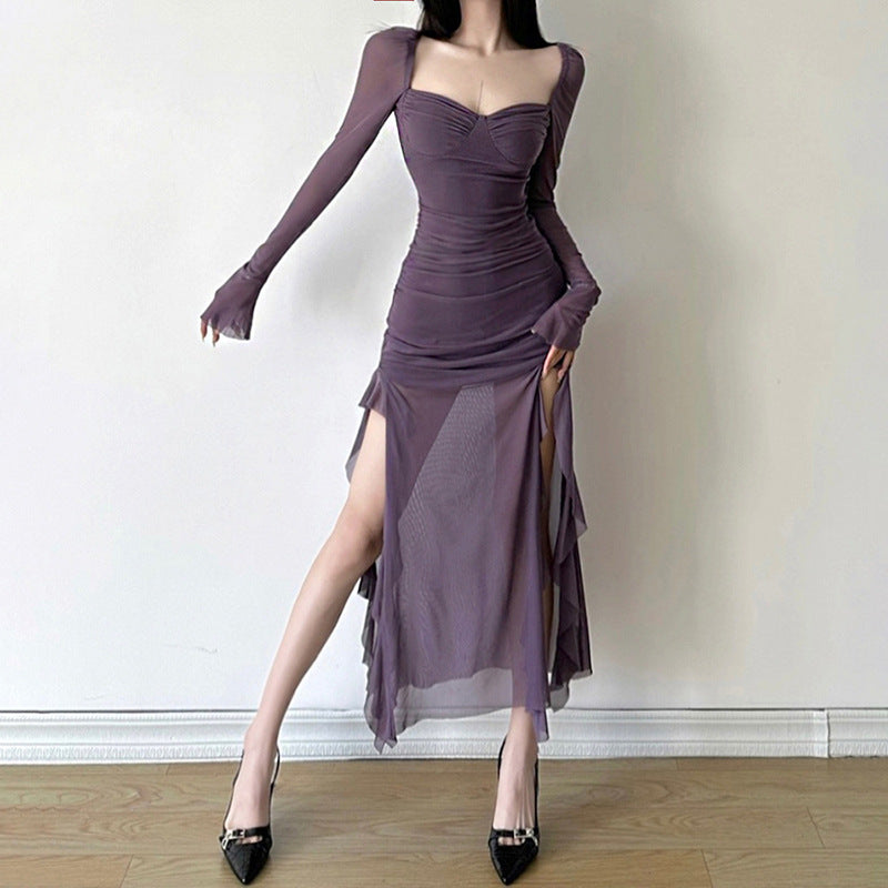 2023 New Autumn 2025 Style Sexy Spice Girls Personality Niche Slimming Temperament Commuter Dress