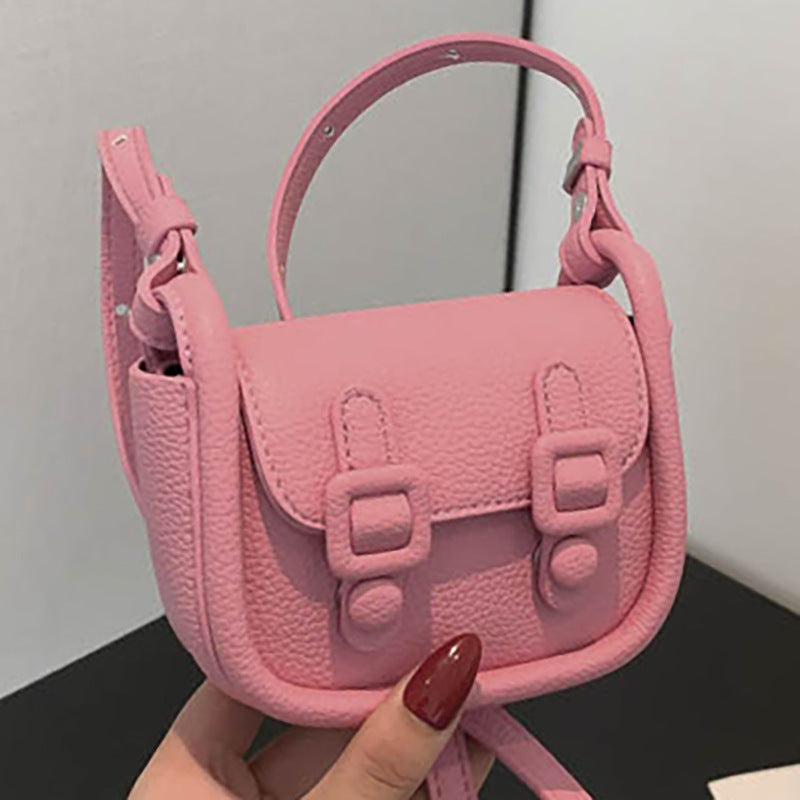 SIXSR 2025 Mini Cambridge Small Square Bag Women's popular New Niche Premium Lipstick Change Bag Versatile Shoulder Messenger Bag