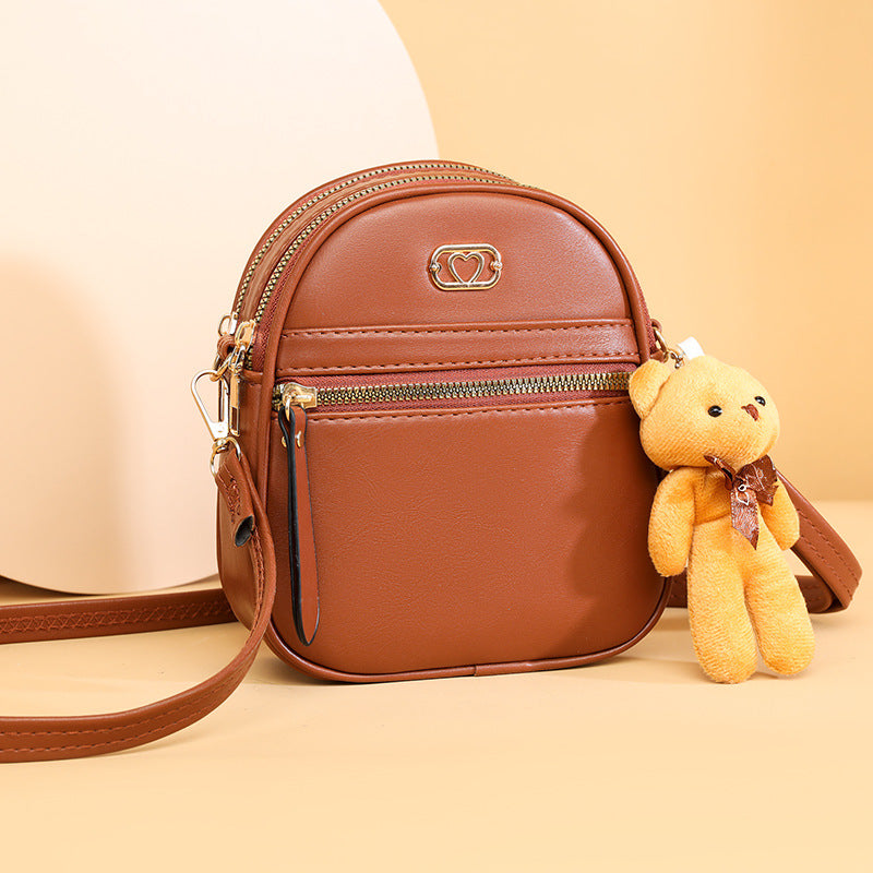 SIXSR 2025Small bag summer mini high-end texture Popular trade women's bag versatile daily mobile phone messenger bag Popular gas bucket bag