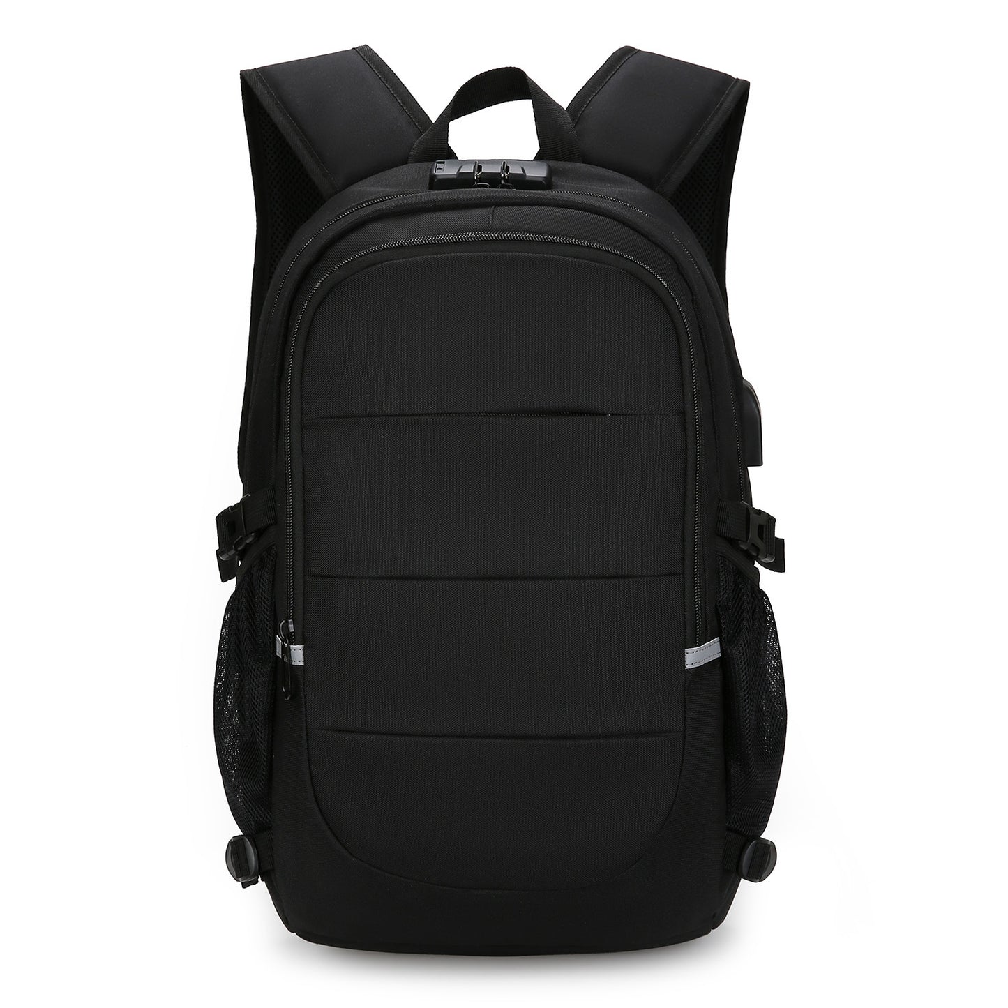 2025 Laptop bag popular new men's double back large capacity usb charging backpack men's business backpack