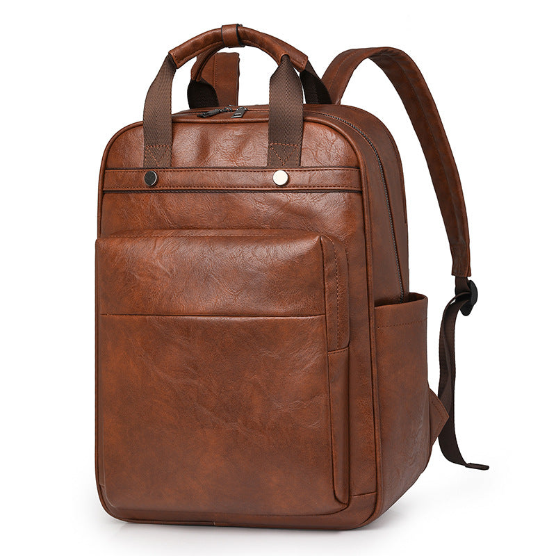 2025 2025 Popular trade new women's bag fashionable PU backpack multi-functional backpack large capacity commuter backpack mommy backpack