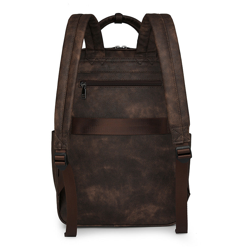 2025 2025 Popular trade new women's bag fashionable PU backpack multi-functional backpack large capacity commuter backpack mommy backpack