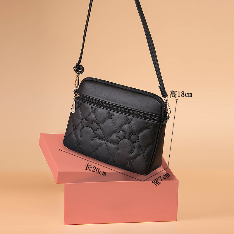 SIXSR 2025Internet celebrity Popular style shoulder messenger bag spring new women's bag personalized design kitty change women's bag