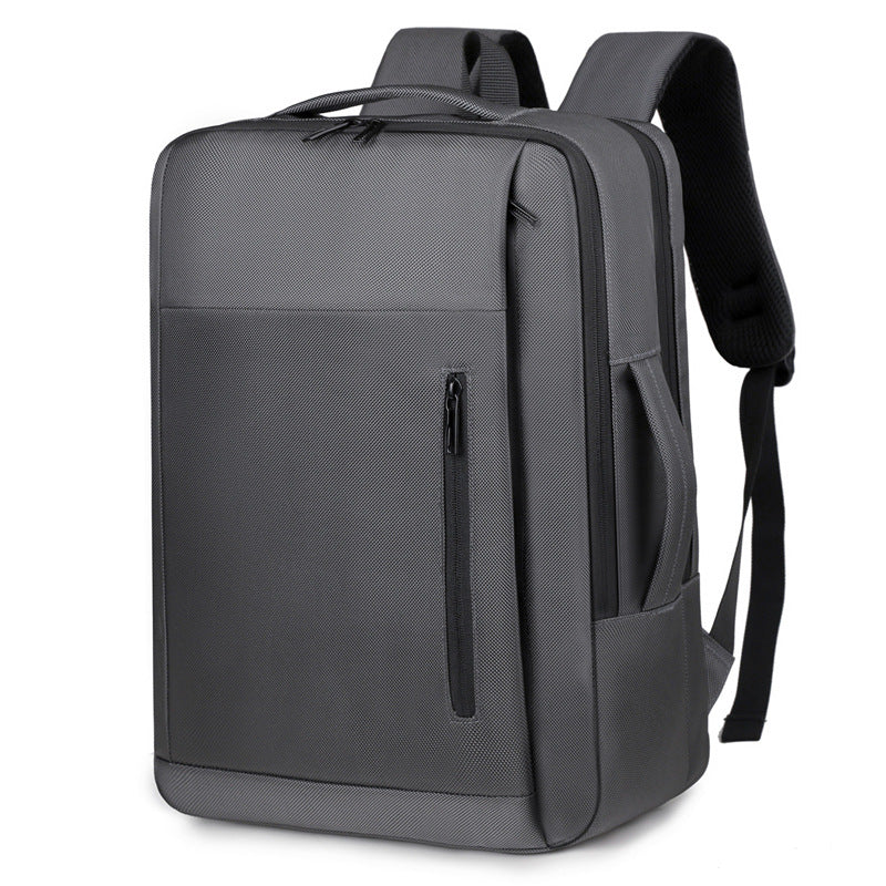 2025 Cross-border wholesale men's backpack, high-end business commuter laptop bag, new large-capacity fashion double back