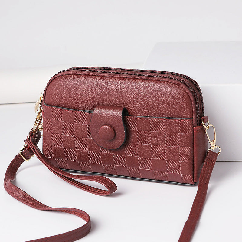 SIXSR 2025Mr.puffe spring women's satchel fashion trend women's bag soft leather versatile shoulder messenger bag new small bag women