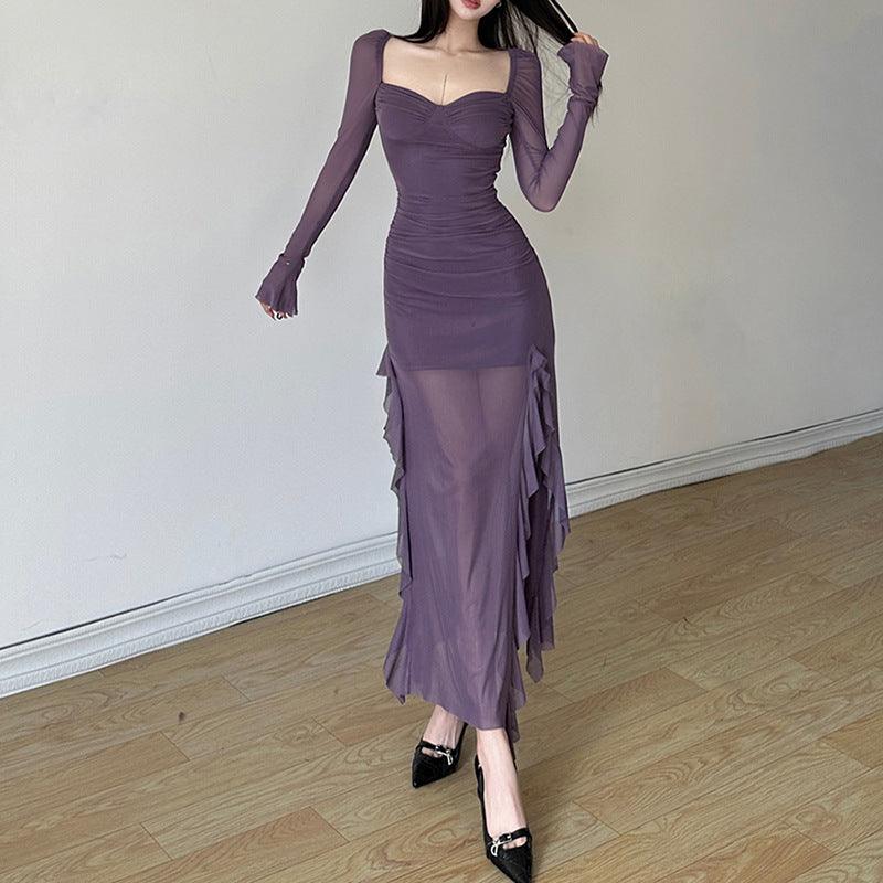 2023 New Autumn 2025 Style Sexy Spice Girls Personality Niche Slimming Temperament Commuter Dress