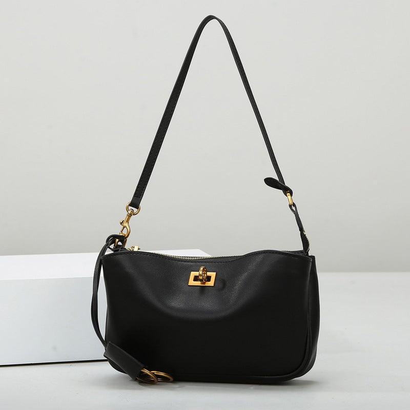 2025 body bag New fashion light luxury women's bag high-end sense versatile underarm bag women's new casual commuter shoulder bag