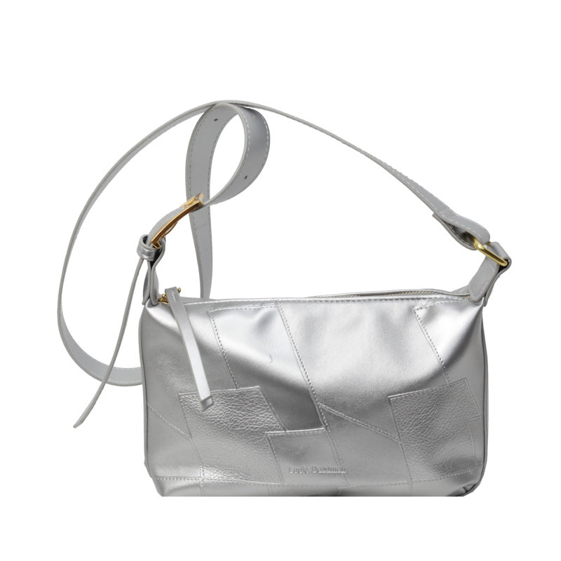SIXSR 2025 Korean version niche design versatile underarm bag ins fashion small bag women's popular simple handbag shoulder bag tide