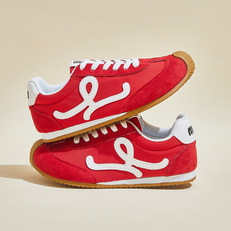 2025 ins Korean version of Forrest Gump shoes women's tide spring new height increase student running sports leisure street shot YL2001