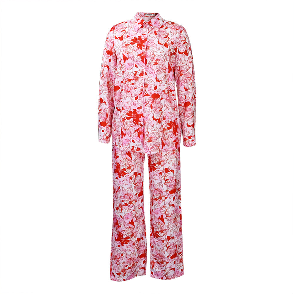 SIXSR D266 New African Large Size Casual Fashion Loose Printing 2025 Two-piece Set