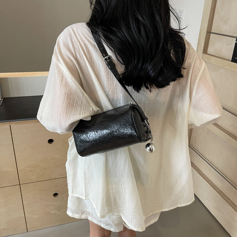 SIXSR 2025 Bell burst pattern soft surface pillow bag popular new fashion portable messenger bag versatile casual shoulder handbag
