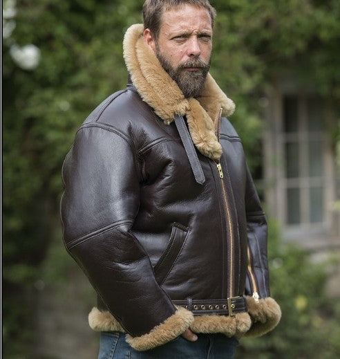 2025 Wish thickened fur integrated men's clothing Popularan size long sleeve imitation fur jacket coat