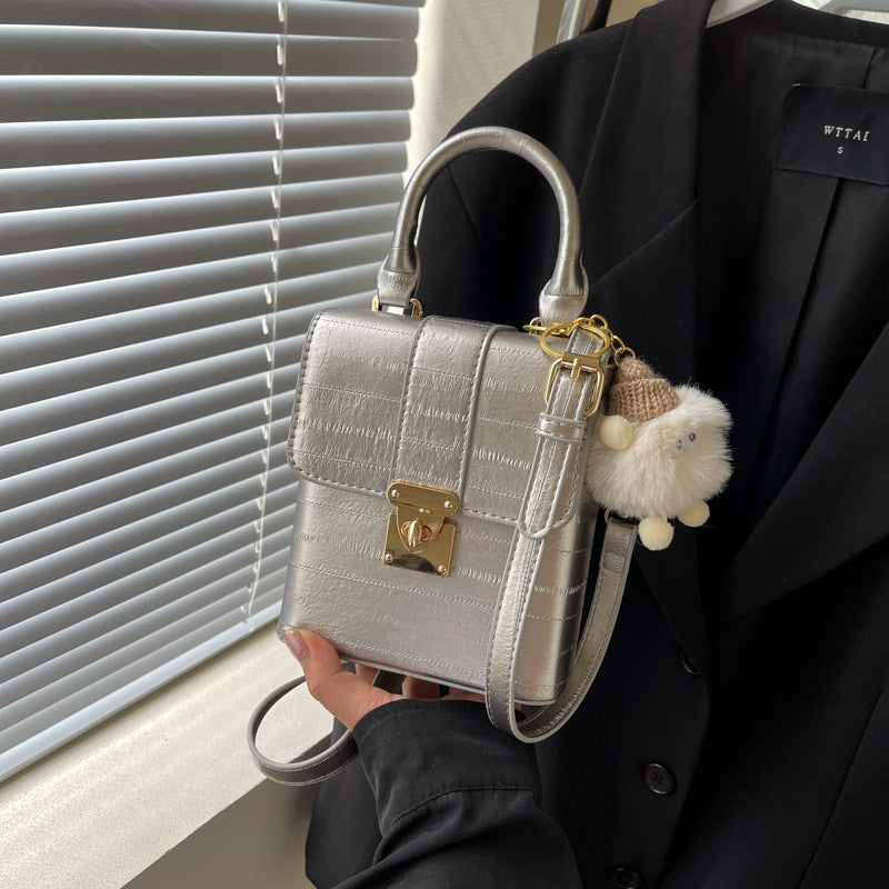SIXSR 2025 Crossbody small bag women's popular new trendy fashion small square bag high-end shoulder bag popular super hot mobile phone bag