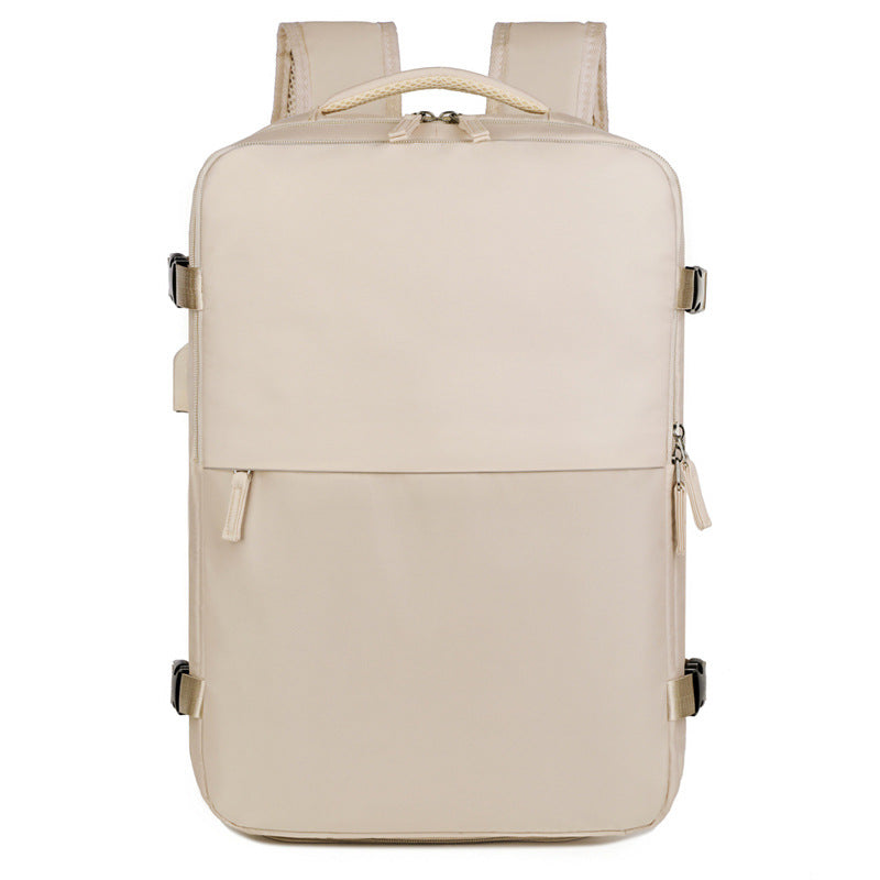 2025 With shoe compartment men's business travel backpack women's large capacity multi-purpose luggage backpack short business trip travel bag