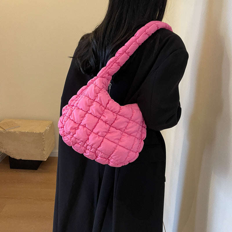SIXSR 2025 Bag Women's New Fashion Cloud Bag Folded Down Bag Women's Bag Underarm Dumpling Bag Shoulder Bag Handbag