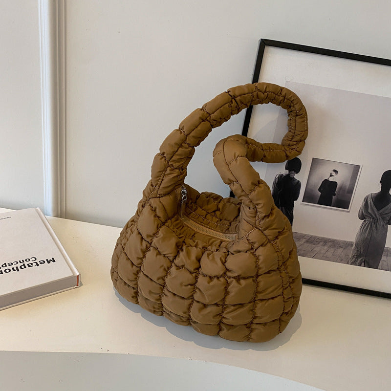 SIXSR 2025 Bag Women's New Fashion Cloud Bag Folded Down Bag Women's Bag Underarm Dumpling Bag Shoulder Bag Handbag