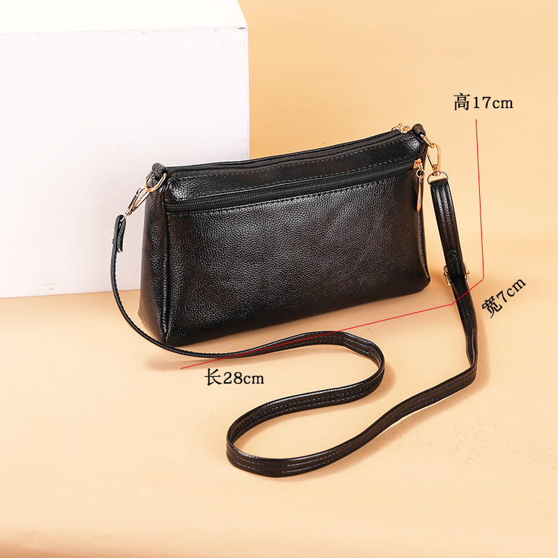 SIXSR 2025Women's bag small bag summer trend new messenger shoulder bag fashionable middle-aged pu Korean version messenger women's bag