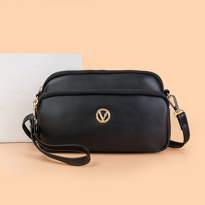 SIXSR 2025Hot style niche women's bag design new Internet celebrity shoulder messenger bag Korean version fashion small bag mini mobile phone bag